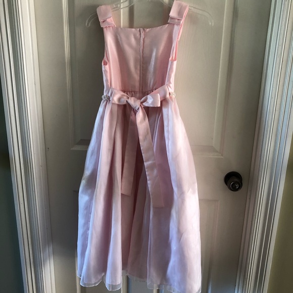 Girls junior brides maid or flower girl dress - Picture 5 of 8